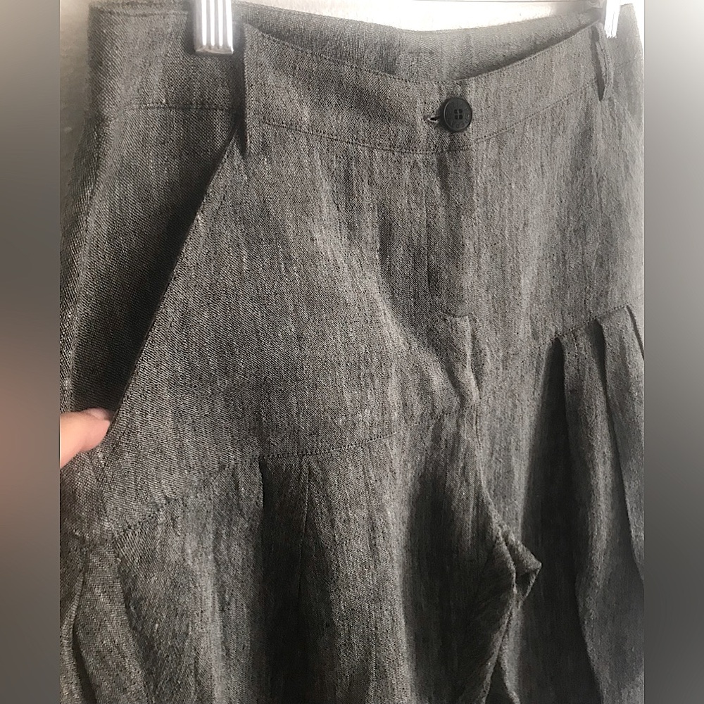 PATRIZIA PEPE Linen Blend Harem Pants - Picture 6 of 11